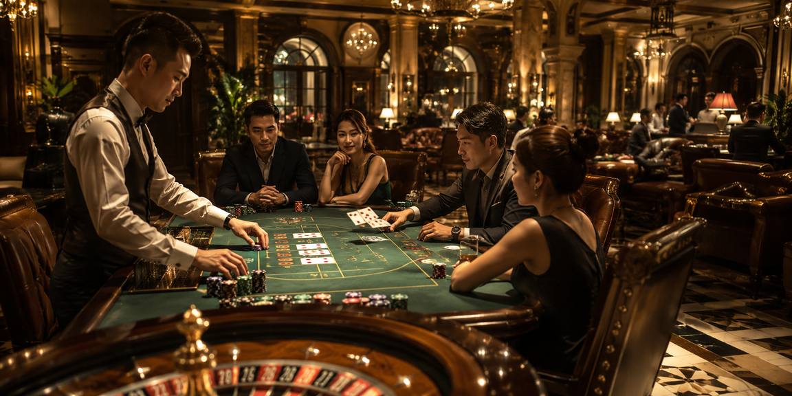 Meja Live Casino dengan Dealer Asli